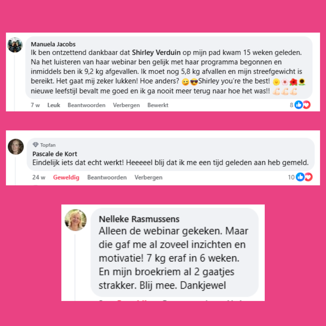 Shirley Verduin Facebook ad: Gratis webinar met tips die wel werken