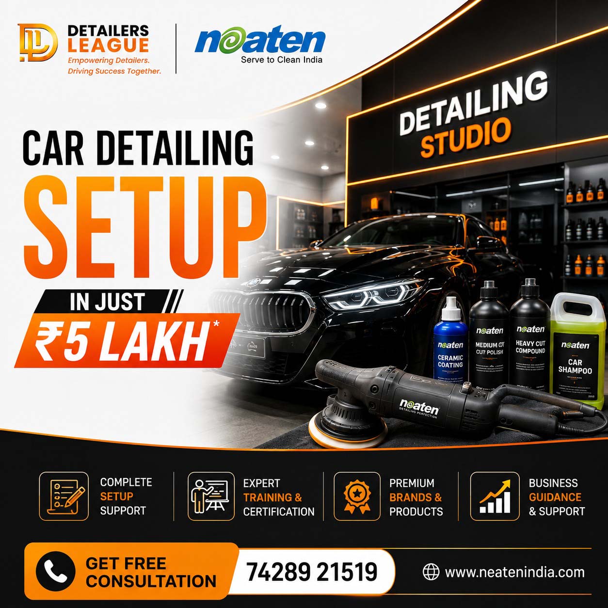 Detailers League Facebook ad