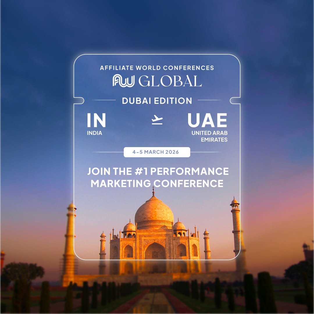 Affiliate World Conferences Facebook ad