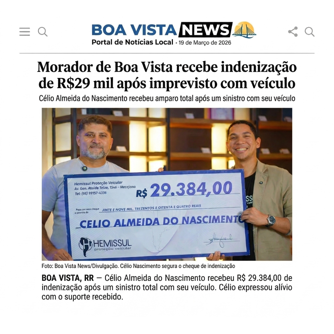 Hemissul Proteção Veicular Facebook ad from Mar 20, 2026