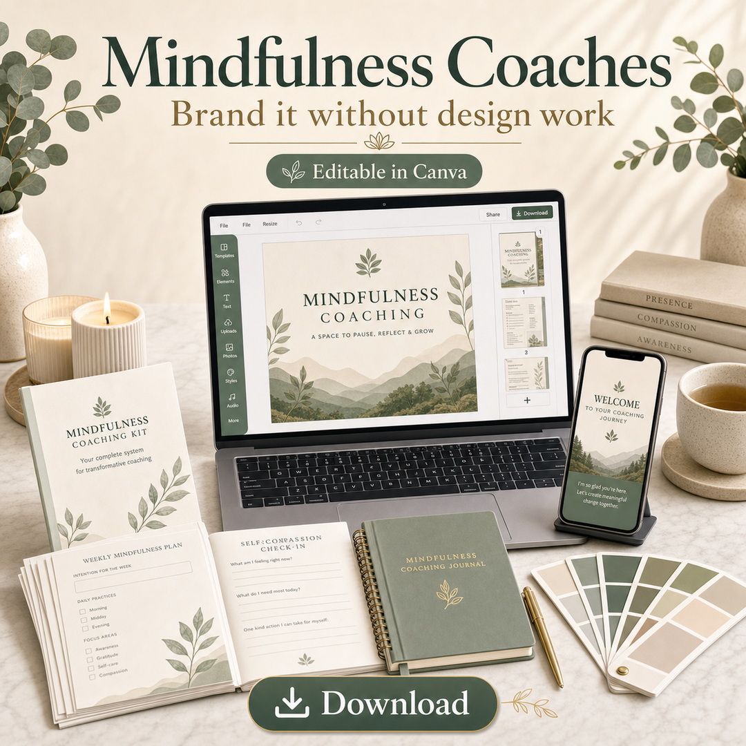 Ultimate Project Manager Facebook ad: Mindfulness Coaches, a template should save you time…