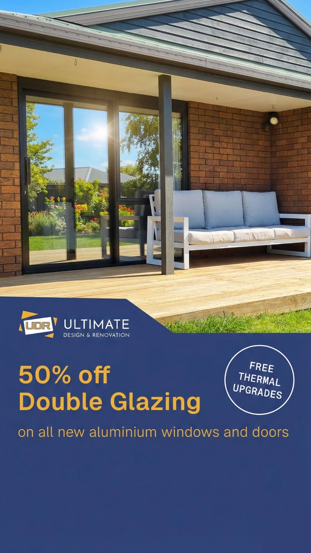 Ultimate Design & Renovation Facebook ad from Mar 5, 2026
