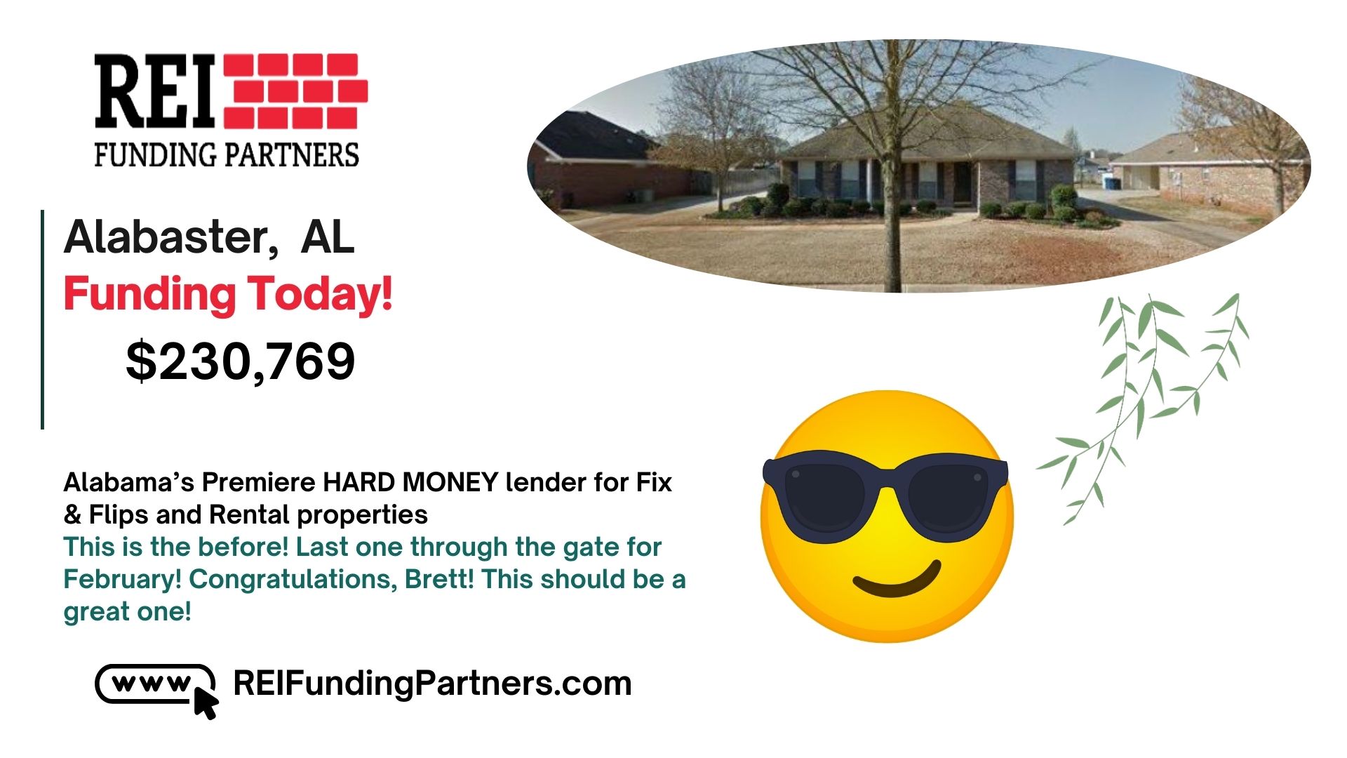 REI Funding Partners Facebook ad: REI Funding Partners | Private Lending for Real…
