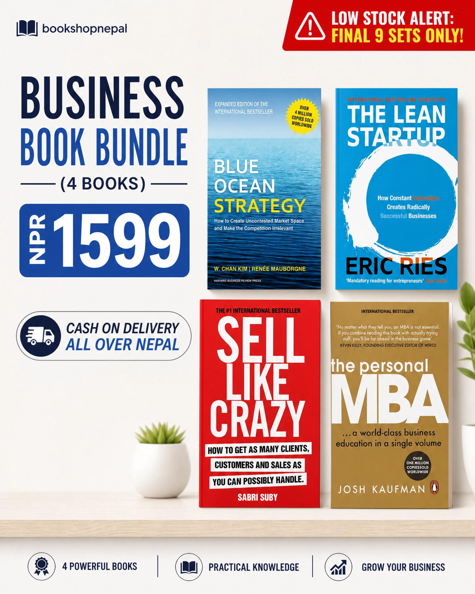 Book Shop Nepal Facebook ad