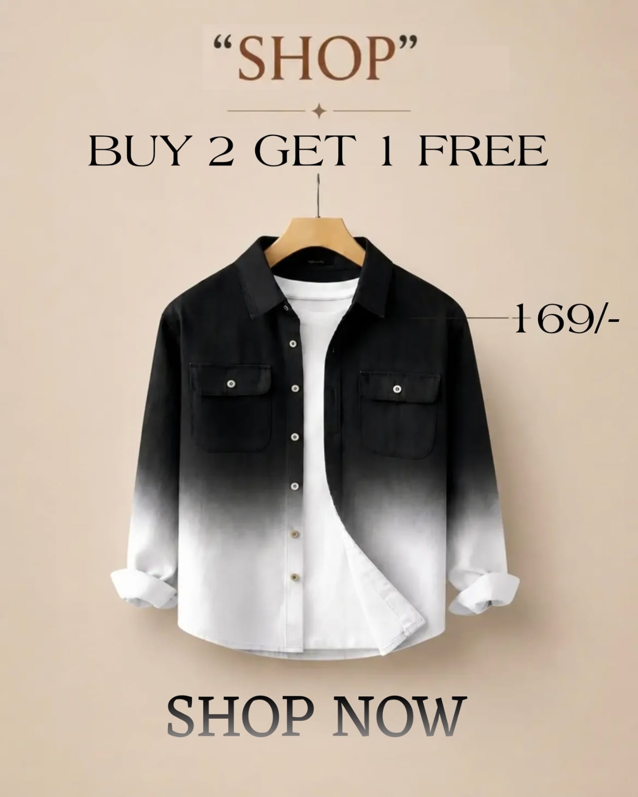 RC Mania Facebook ad: Premium Men's Outfit Under Budget!