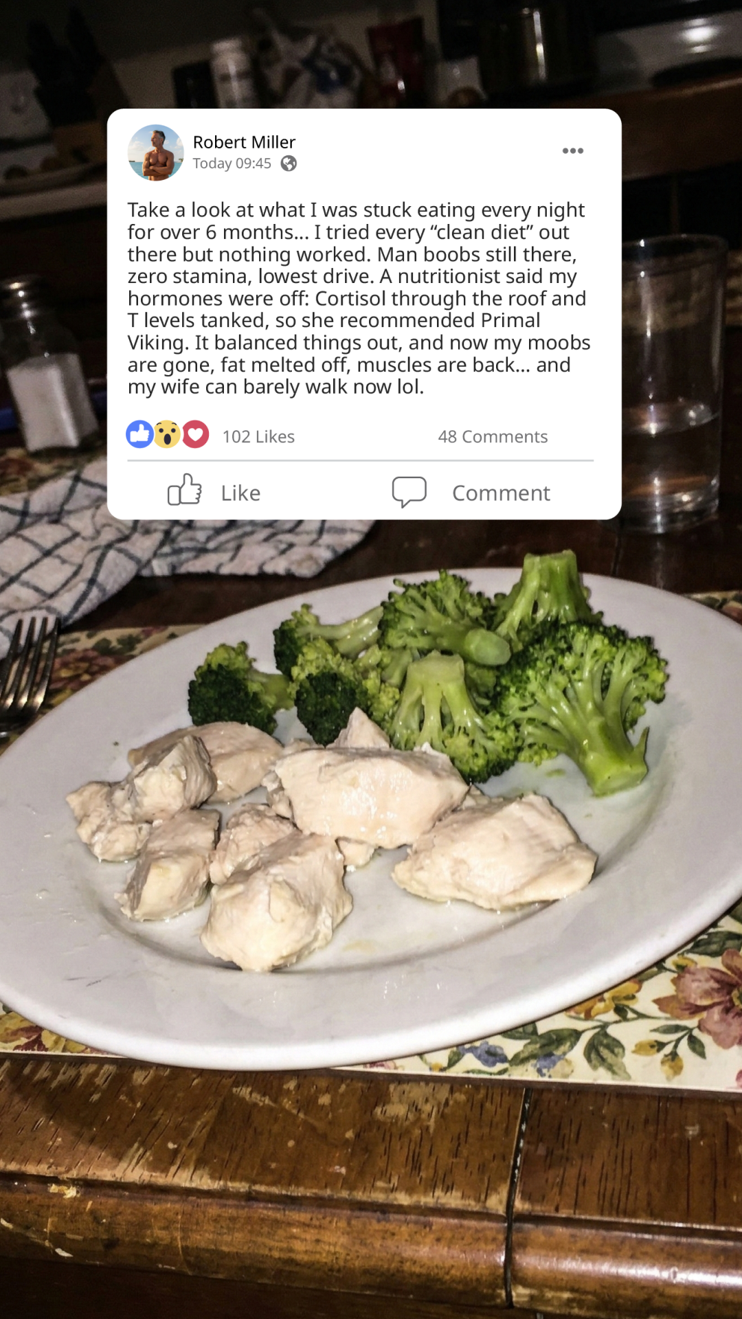 Maggie Jones Facebook ad