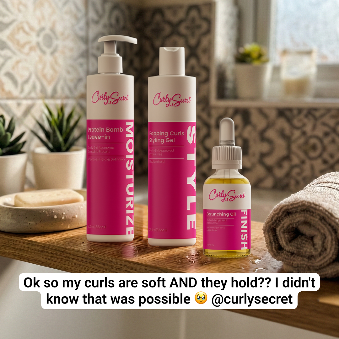 Curly Secret Facebook ad