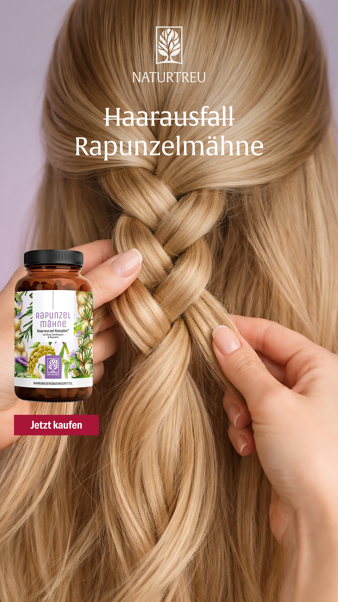 Naturtreu - Hochdosierte Vitamine und Mineralien Facebook ad