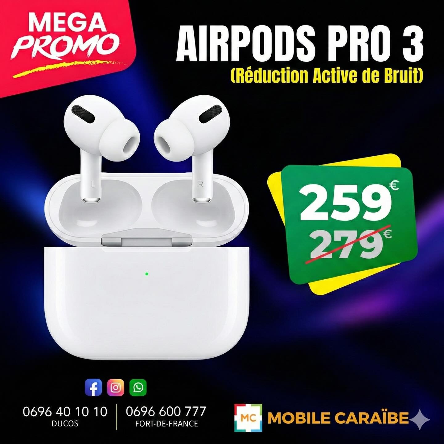 mobilecaraibe Facebook ad