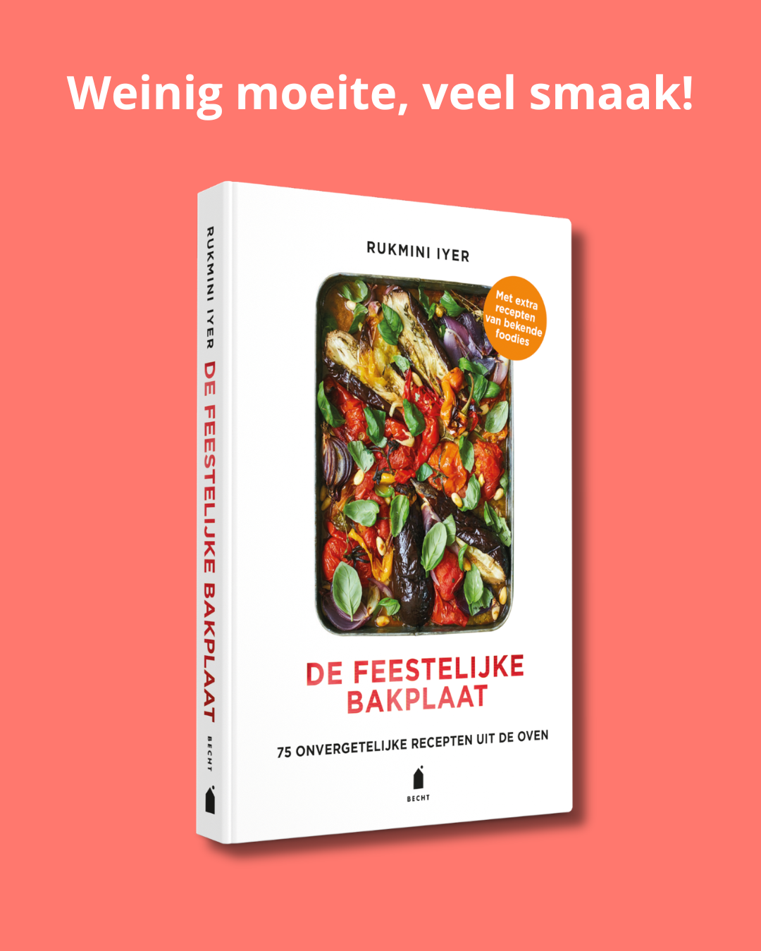 World of Food Facebook ad: Ontdek de heerlijke bakplaatrecepten van Rukmini Iyer.