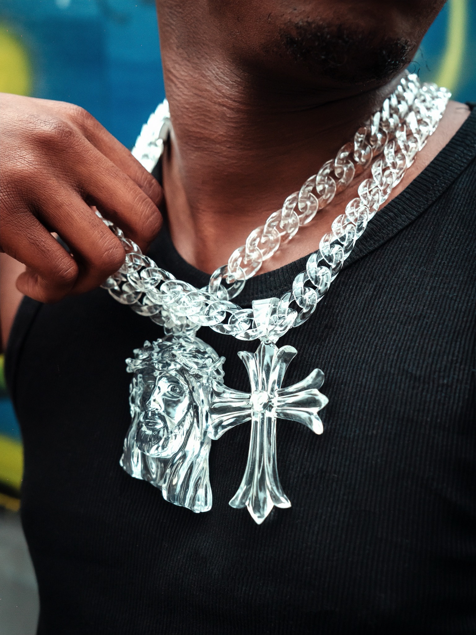 Crafted Ice Facebook ad: Unique Jewelry Made to Stand Out