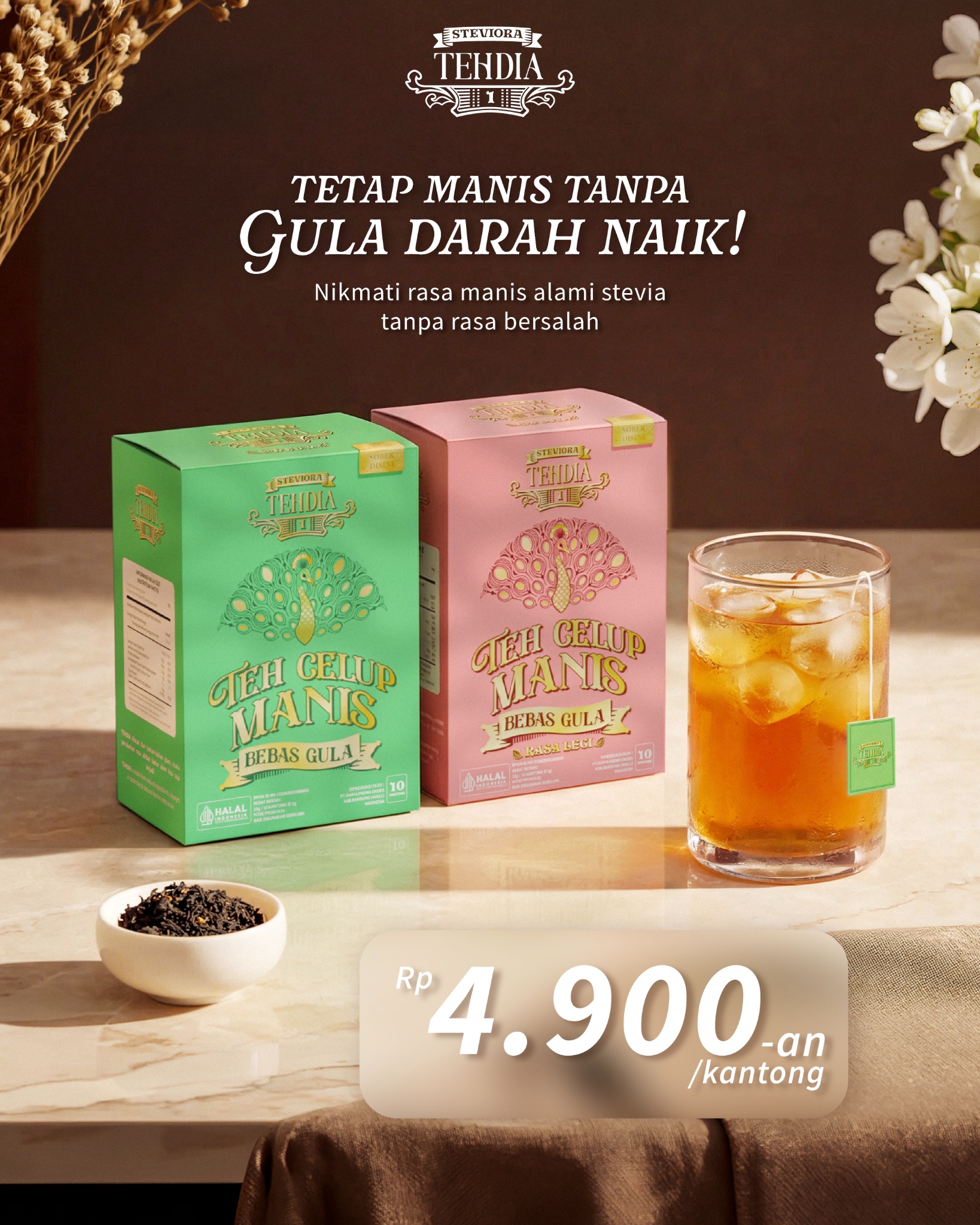 Steviora Facebook ad