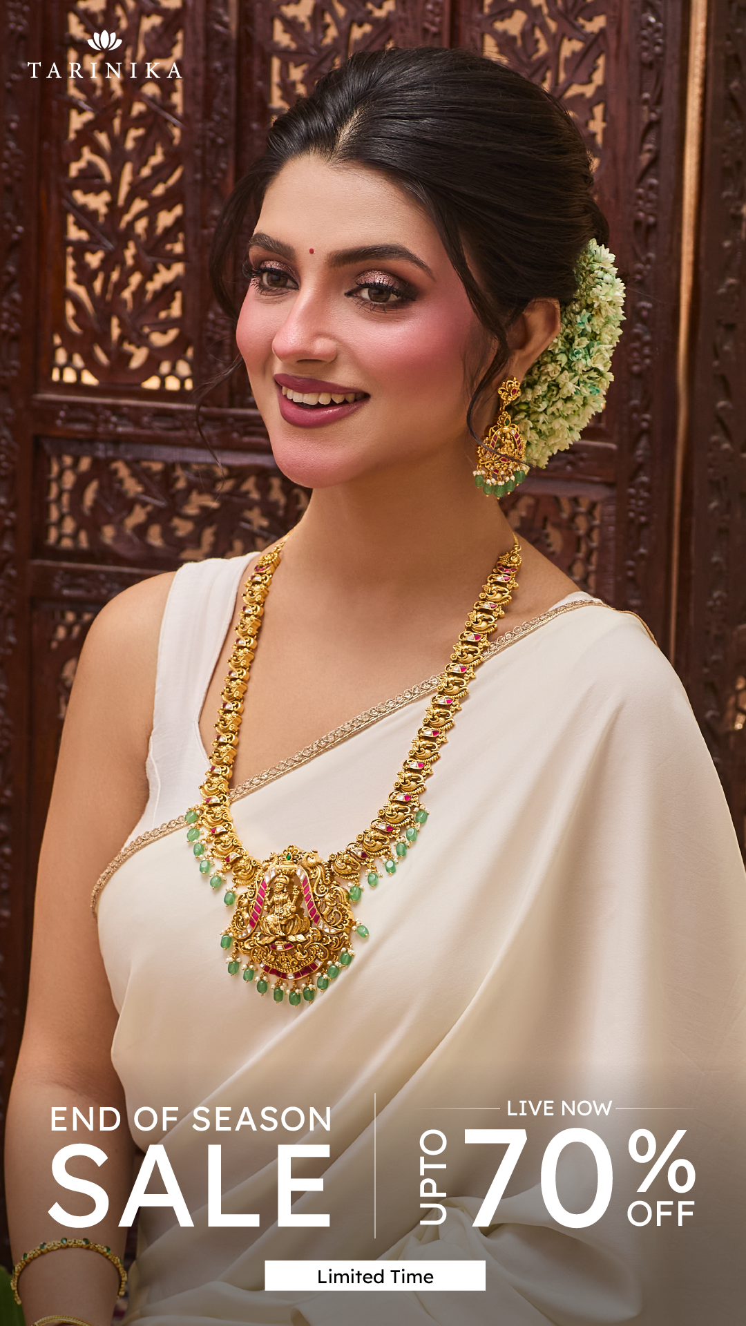 Tarinika Jewelry Facebook ad