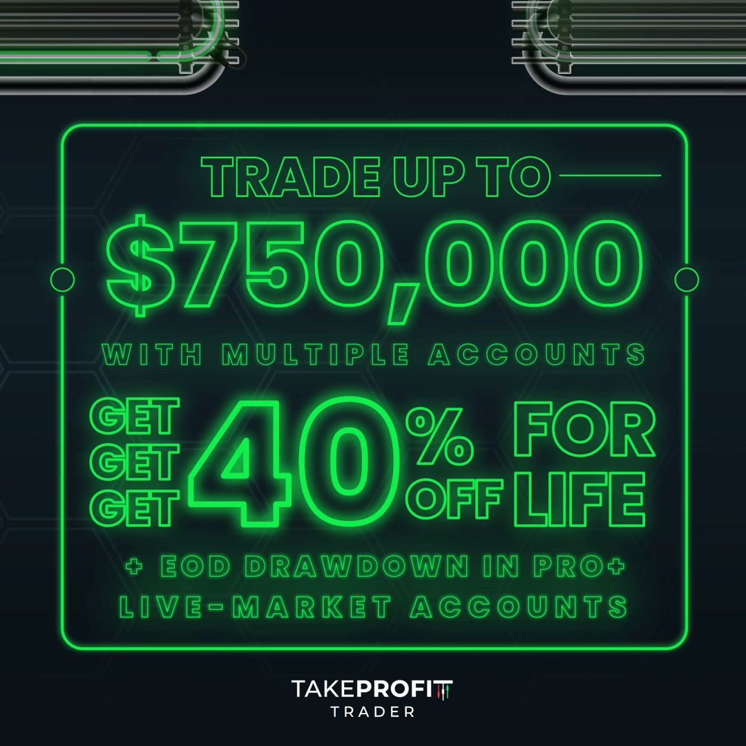 Take Profit Trader Facebook ad: Program Update: 3 Days to Pass!