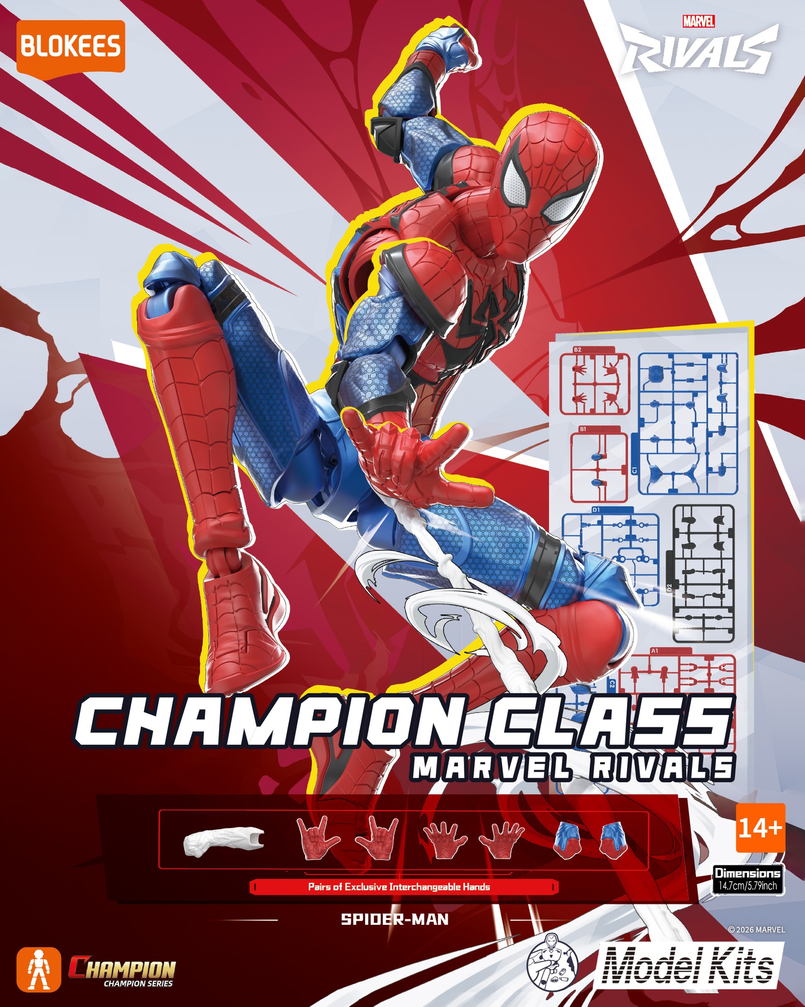 Blokees Facebook ad: Blokees Marvel Rivals Champion Class 06&07 | Spider-Man…