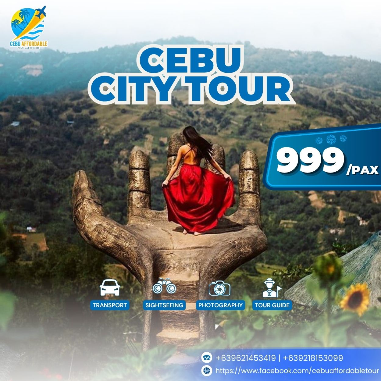 Cebu Affordable Tour Facebook ad