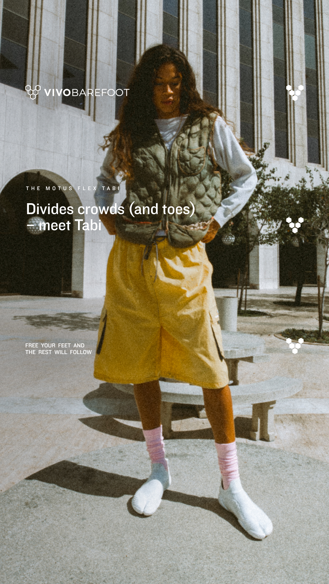 Vivobarefoot Facebook ad