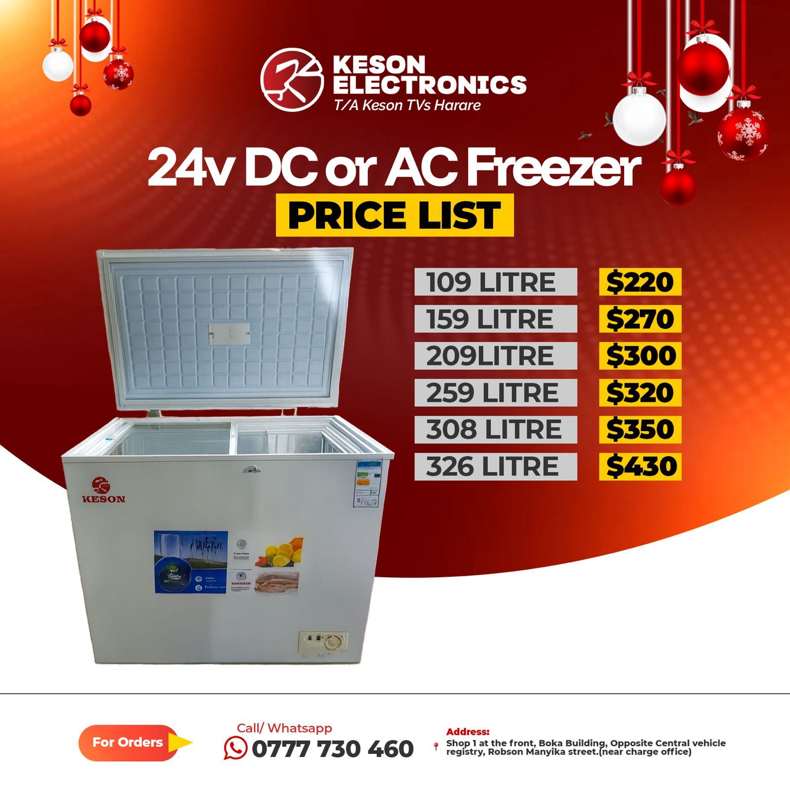 Keson electronics Facebook ad