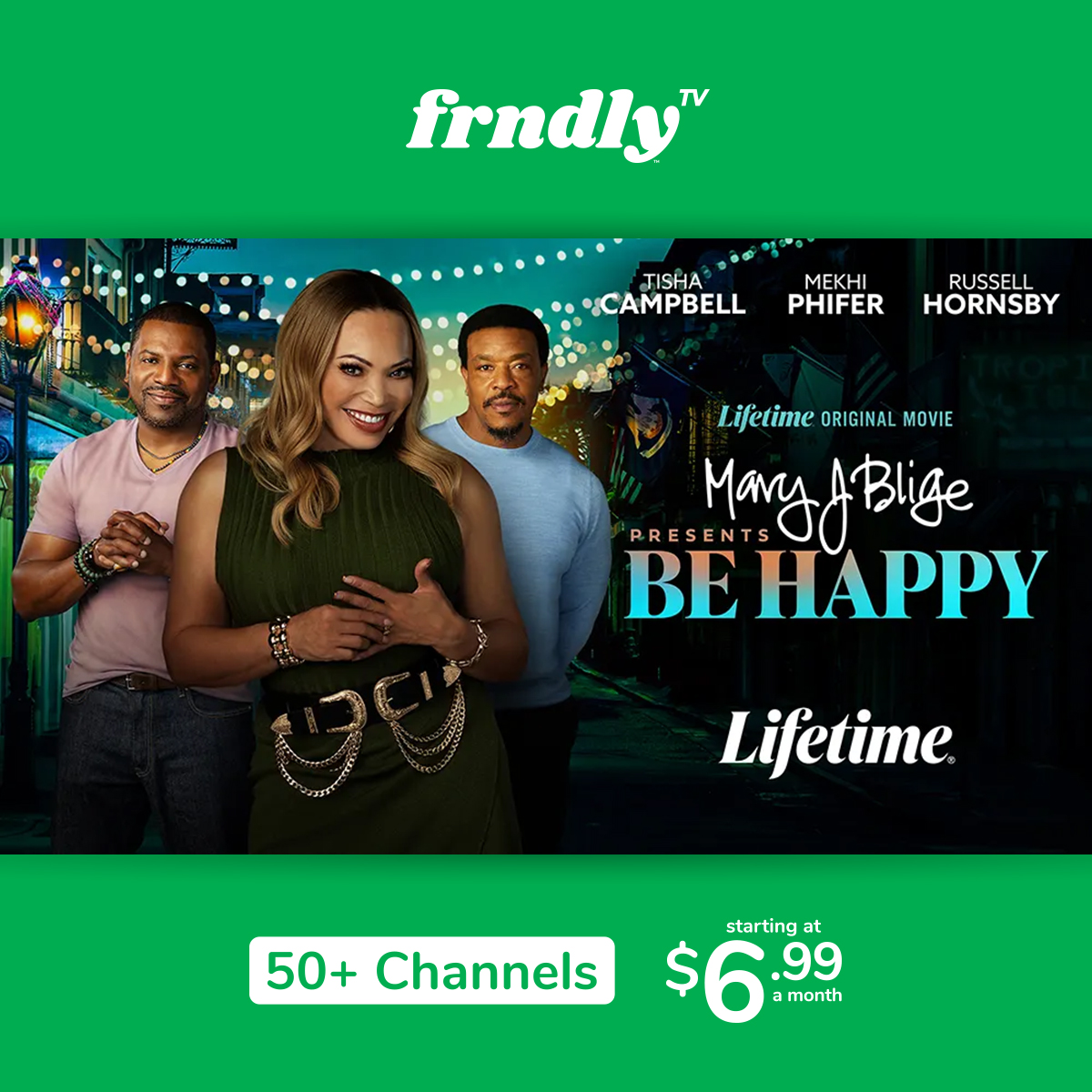 Frndly TV Facebook ad