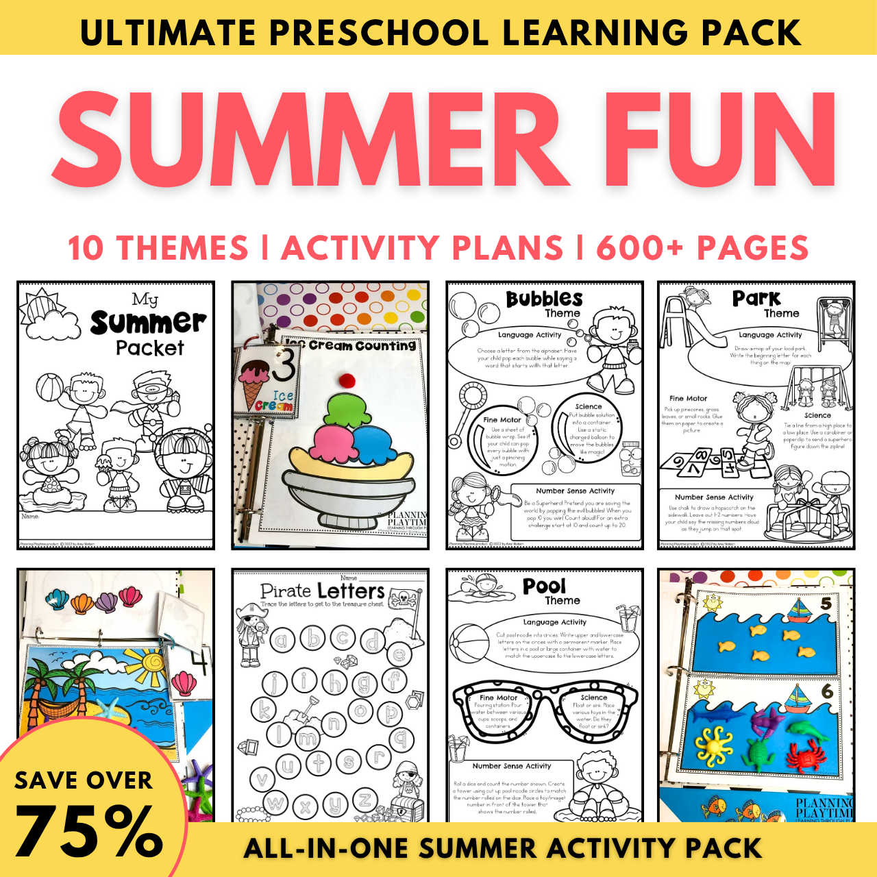 Planning Playtime - Learning Through Play Facebook ad