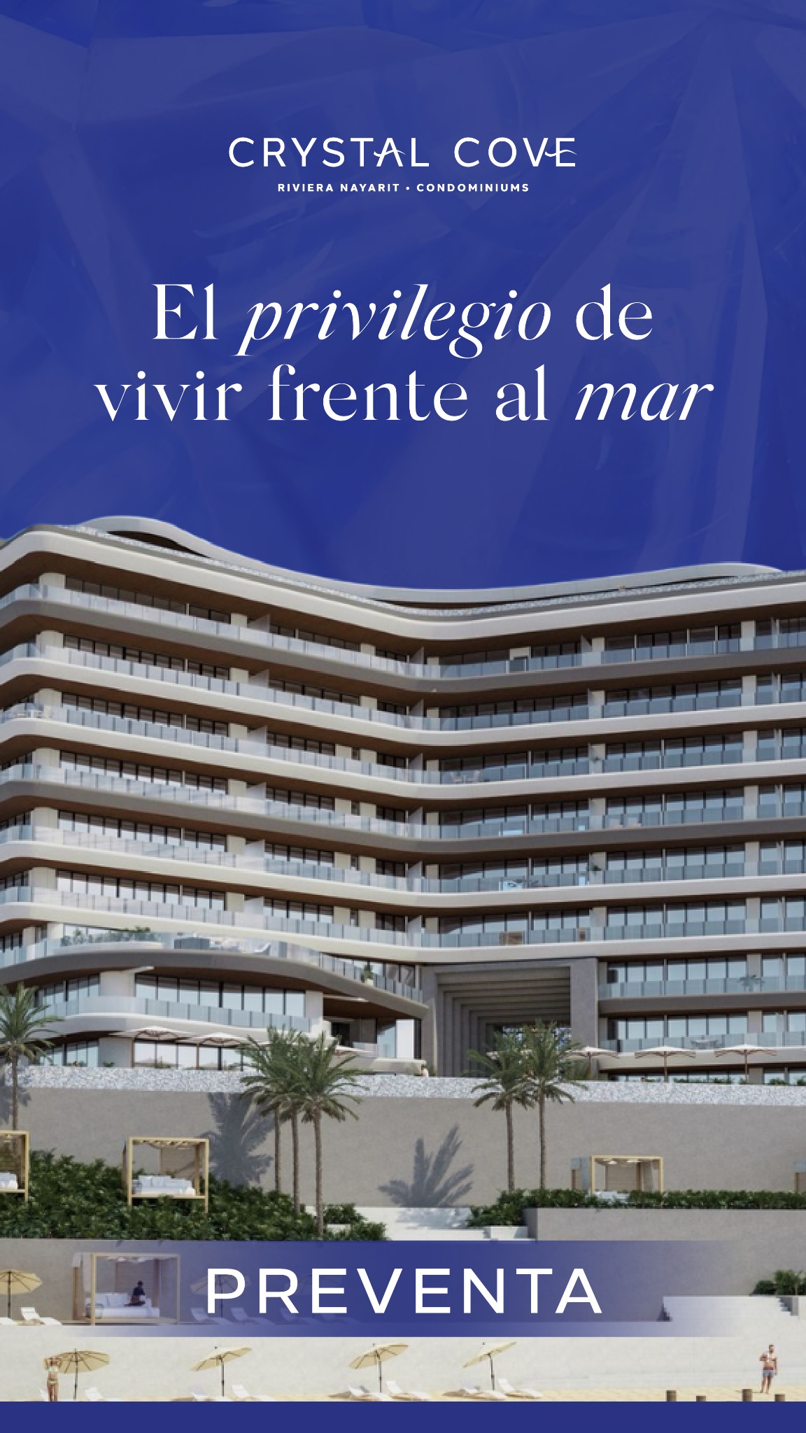 Crystal Cove Mx Facebook ad: Crystal Cove Riviera Nayarit: Tu hogar frente al mar te…
