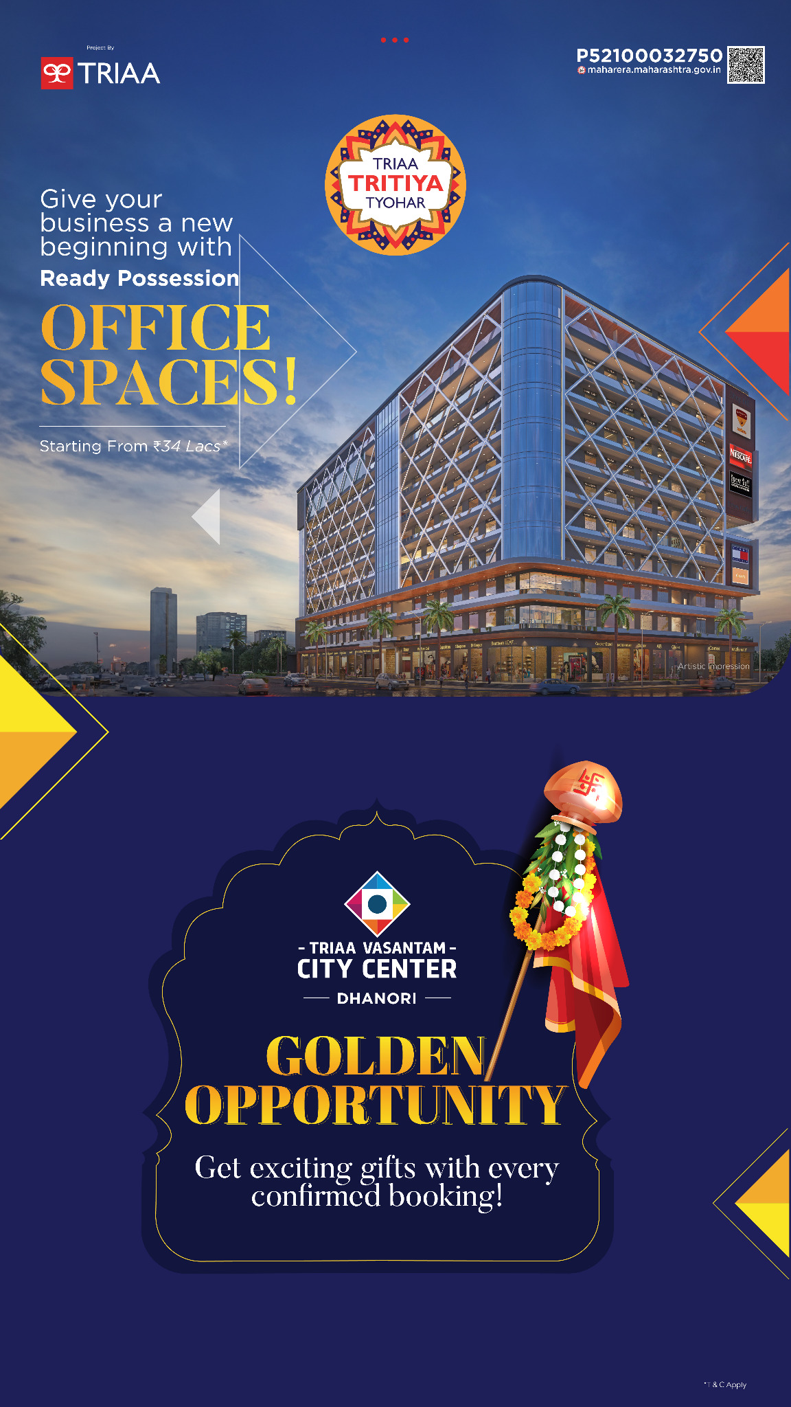TRIAA Facebook ad from Mar 18, 2026