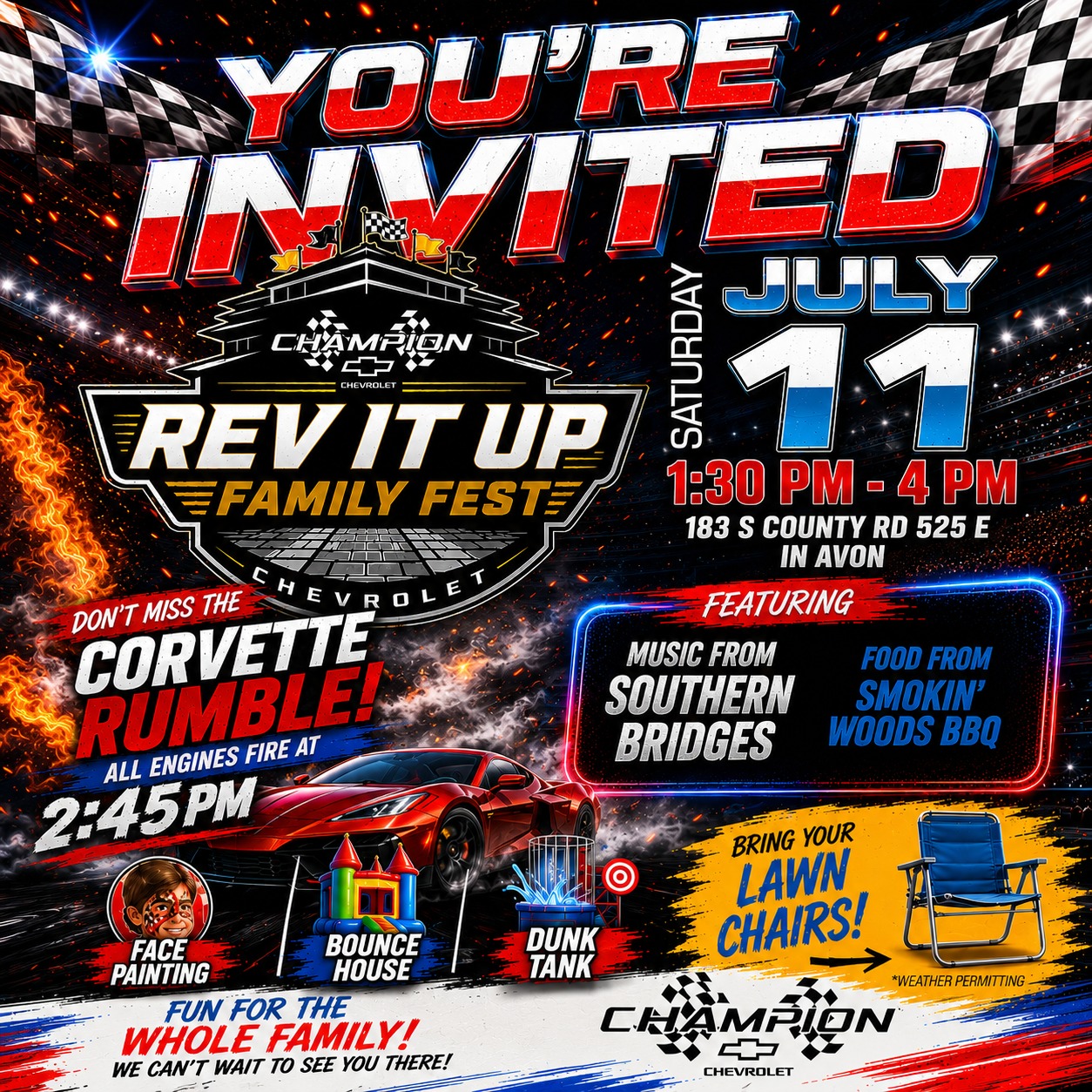 Champion Chevrolet of Avon Facebook ad