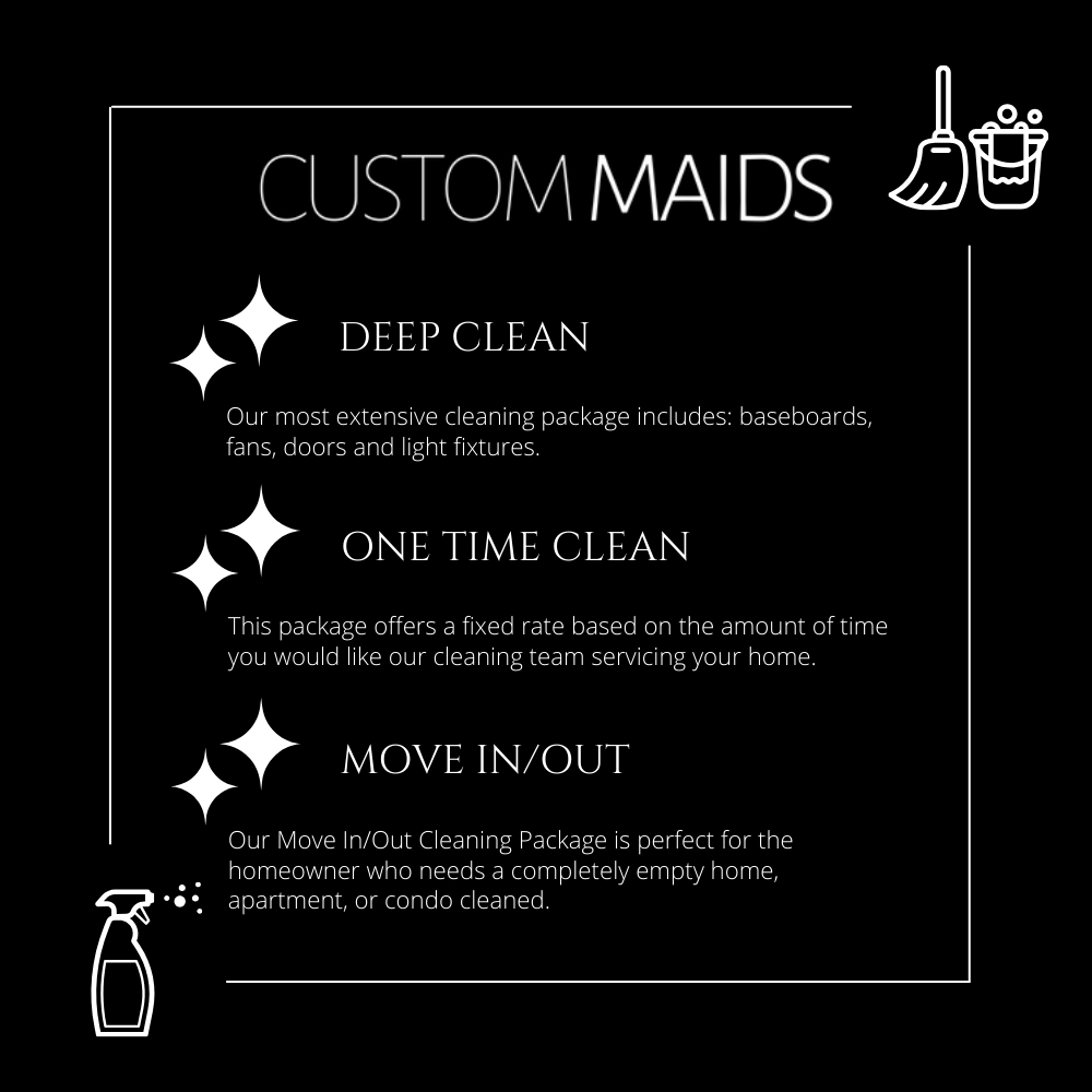 Custom Maids - House Cleaning & Maid Service Facebook ad