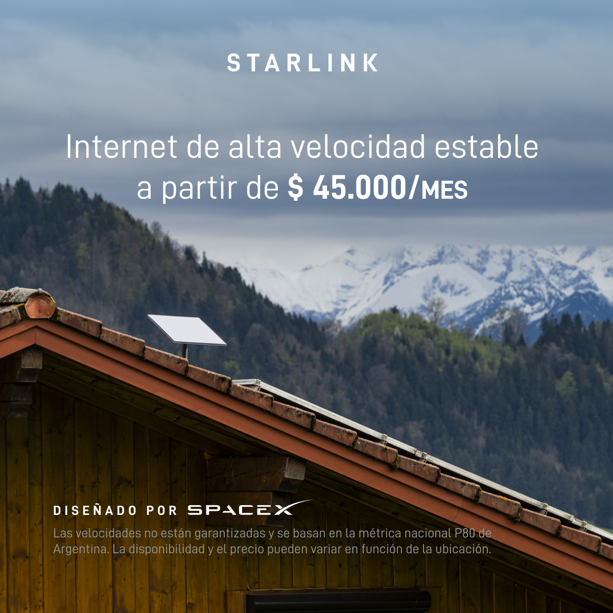 Starlink Facebook ad