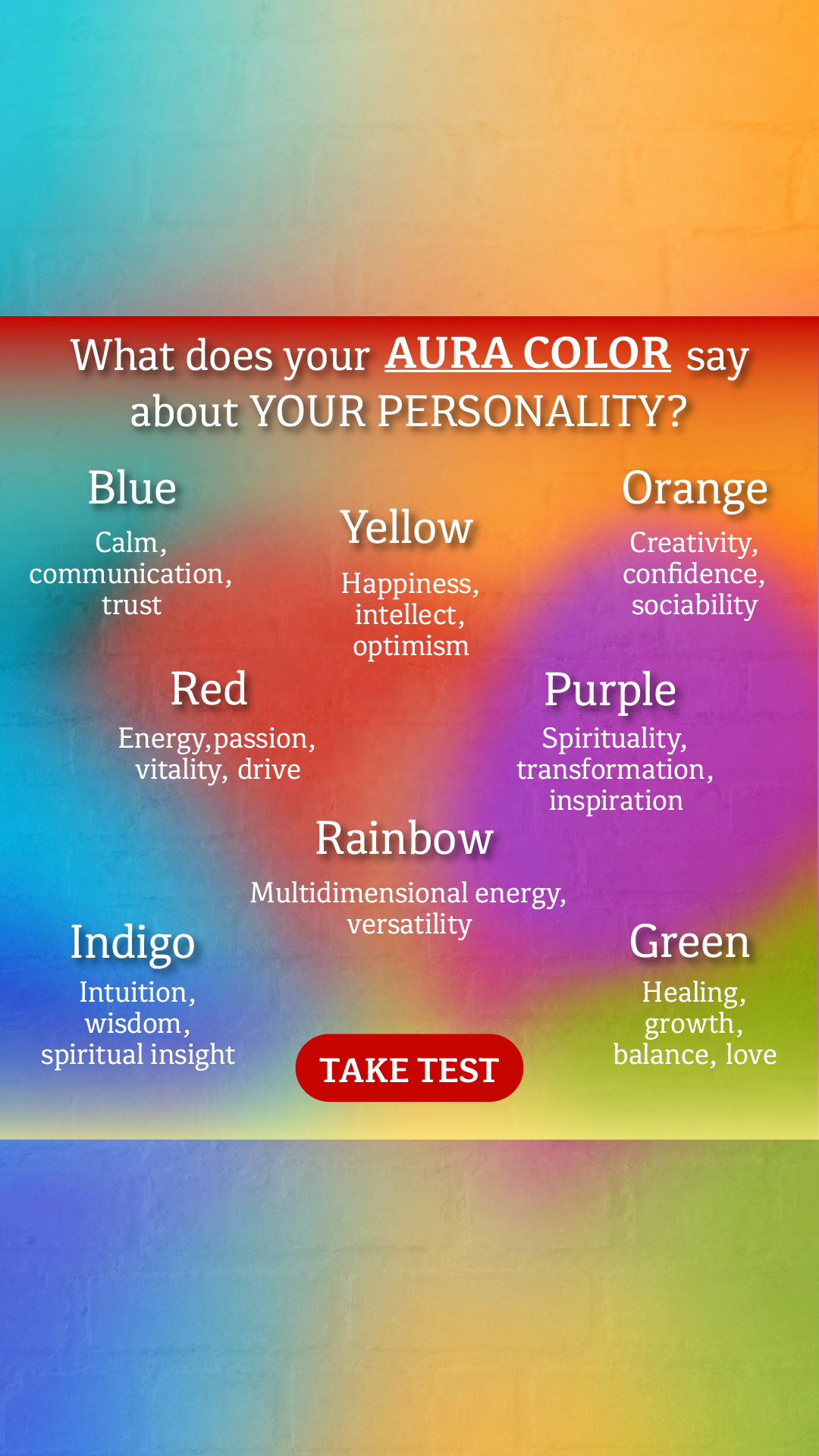 Personality Type Facebook ad