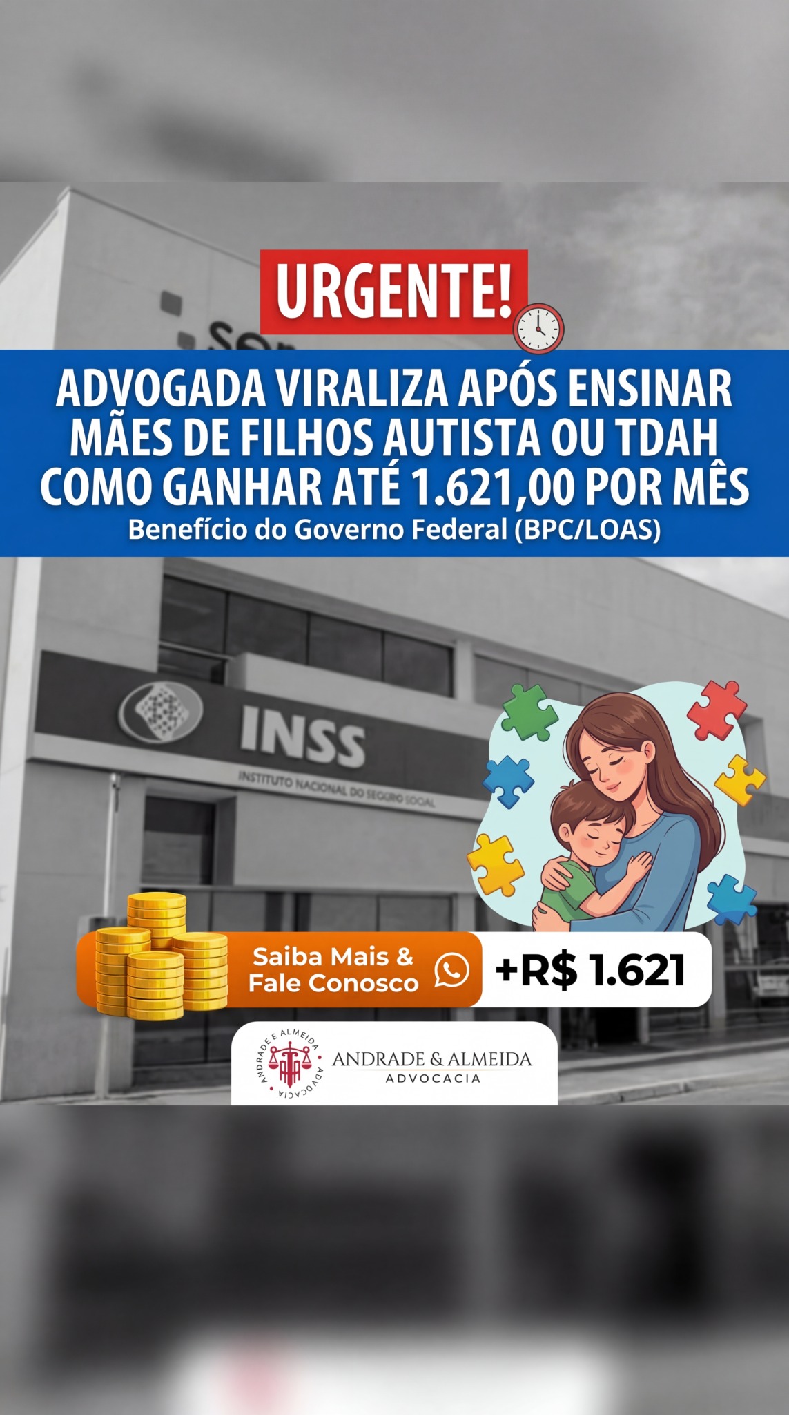 Andrade e Almeida Advocacia Facebook ad