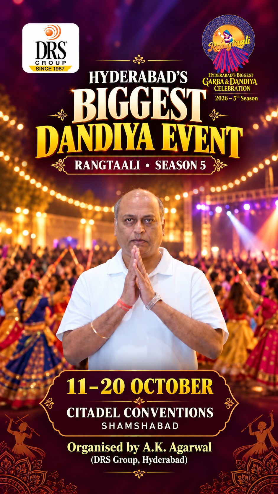 AK Agarwal Facebook ad: Rangtaali Season 5 is here!