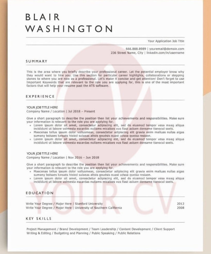 Your CV Facebook ad: بدك مقابلات أكثر؟ فرص شغل أسرع؟