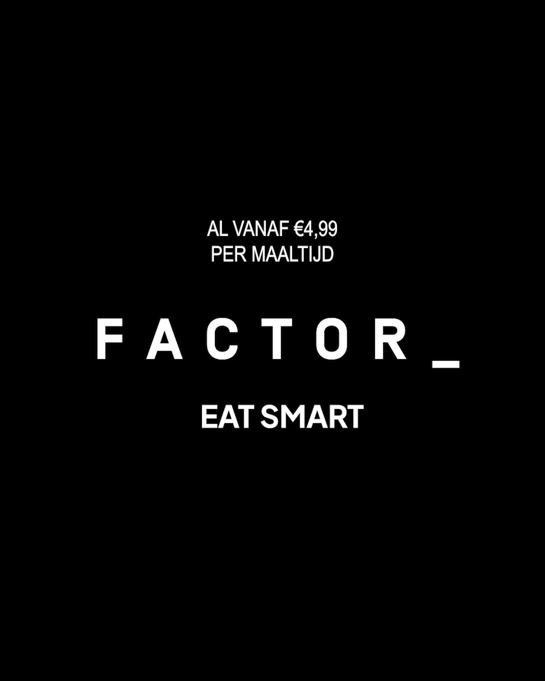 Factor Meals Nederland Facebook ad from May 19, 2026