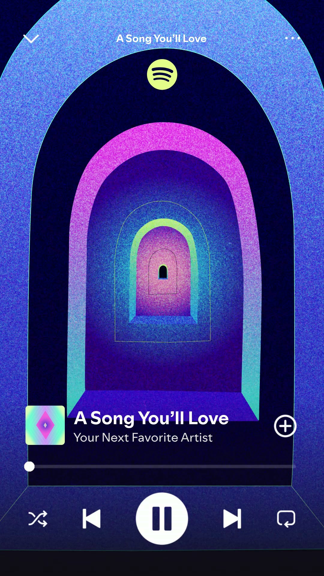 Spotify Facebook ad: Get Spotify Free