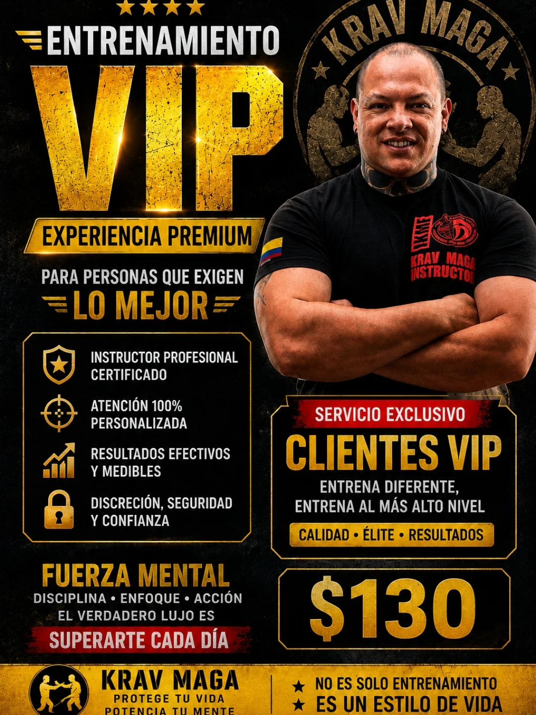 KRAV MAGA Federation Colombia IKMF / Cursos niveles Certificación. Facebook ad
