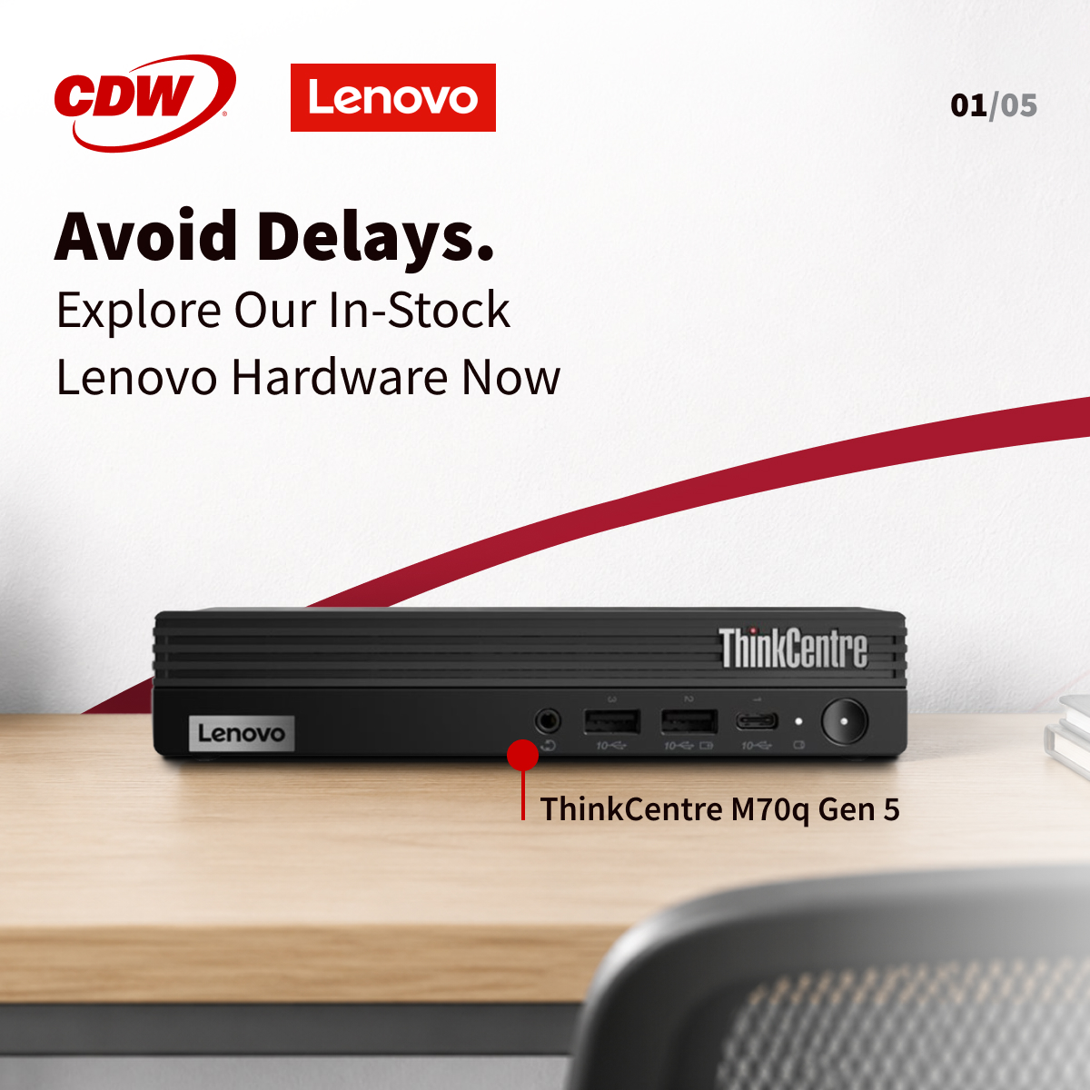 CDW Canada Facebook ad: Procurement delays cost teams time they cannot recover.