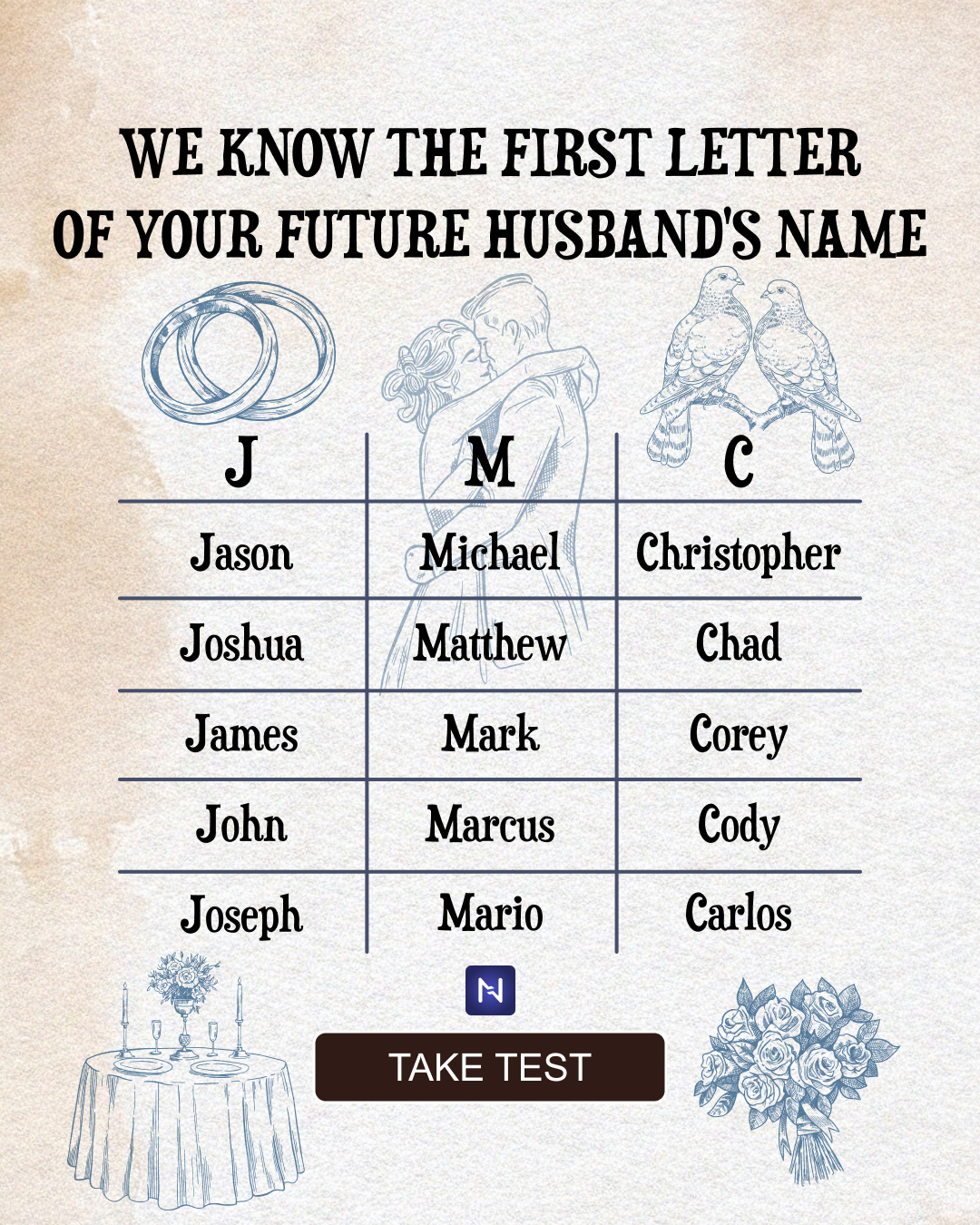 Nebula: Marriage Compatibility Facebook ad