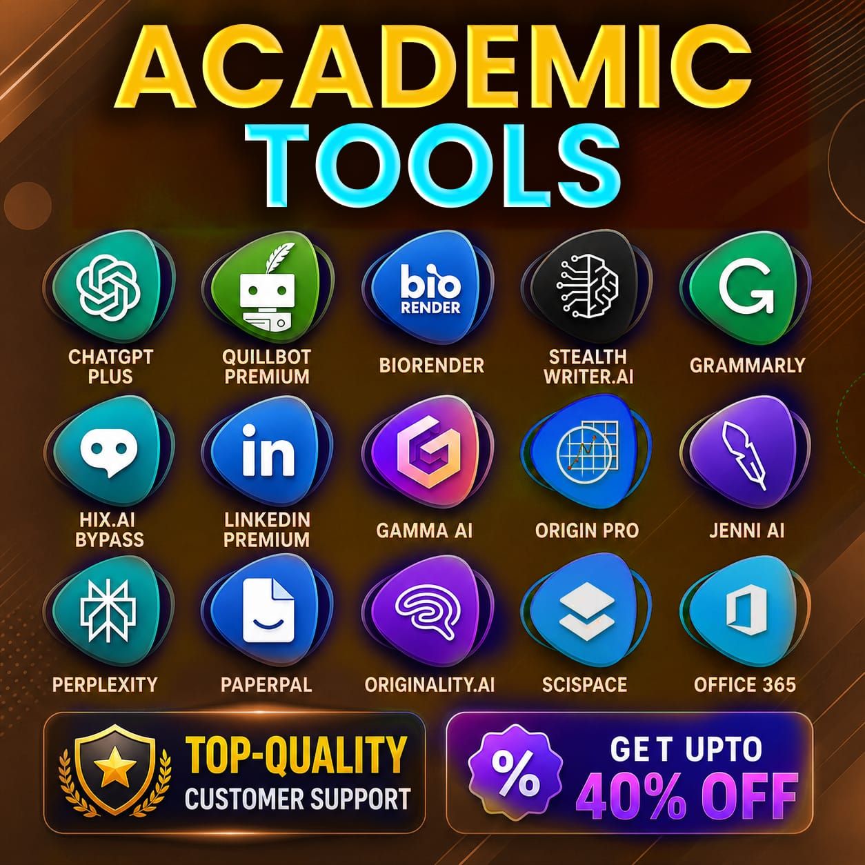 AcademicTools Facebook ad from Aug 8, 2026