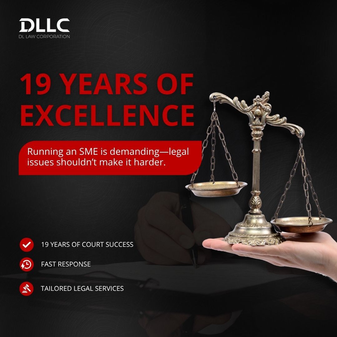 DL Law Corporation Facebook ad: You don’t need to be in legal trouble…