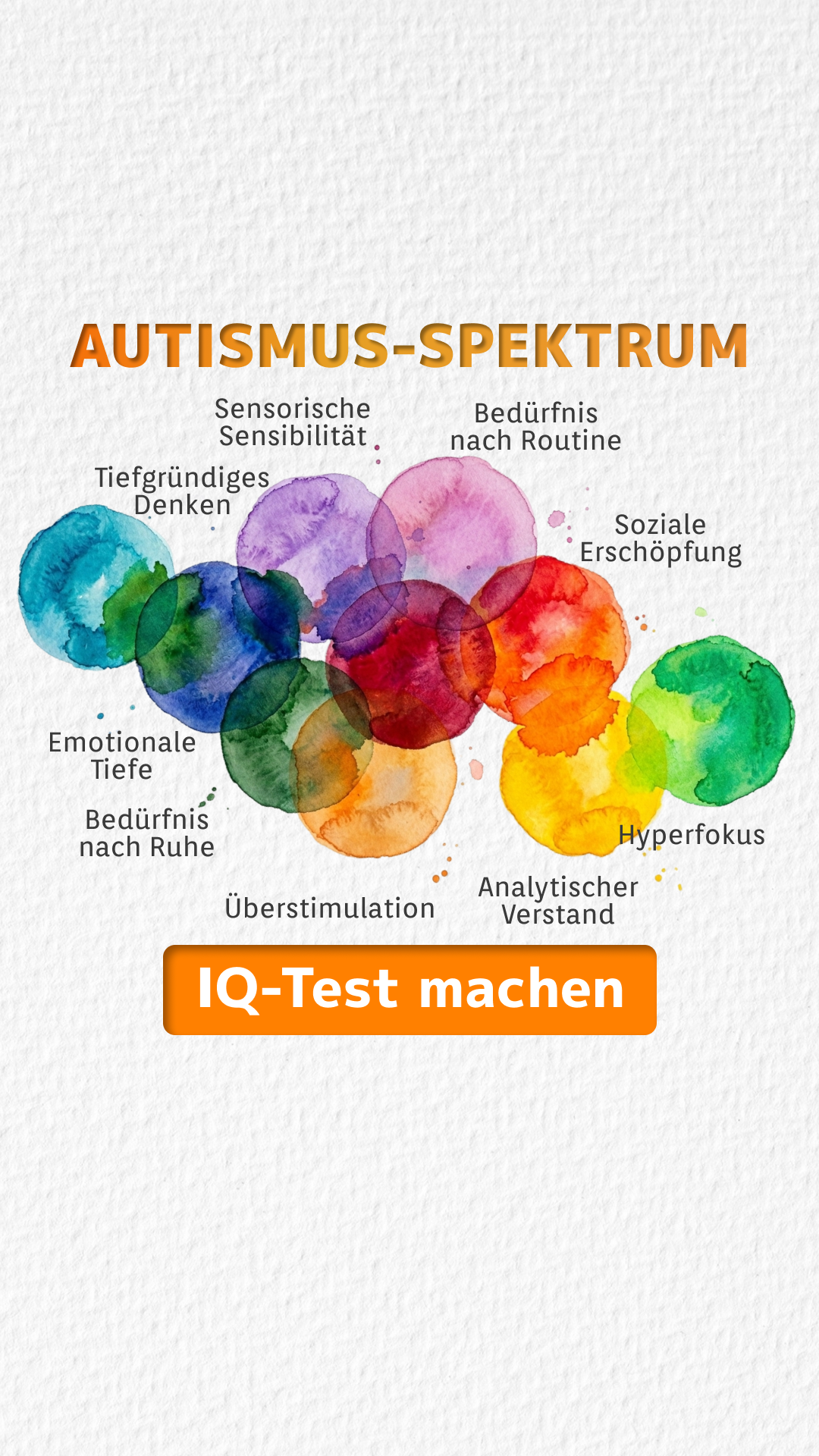 International IQ test Facebook ad