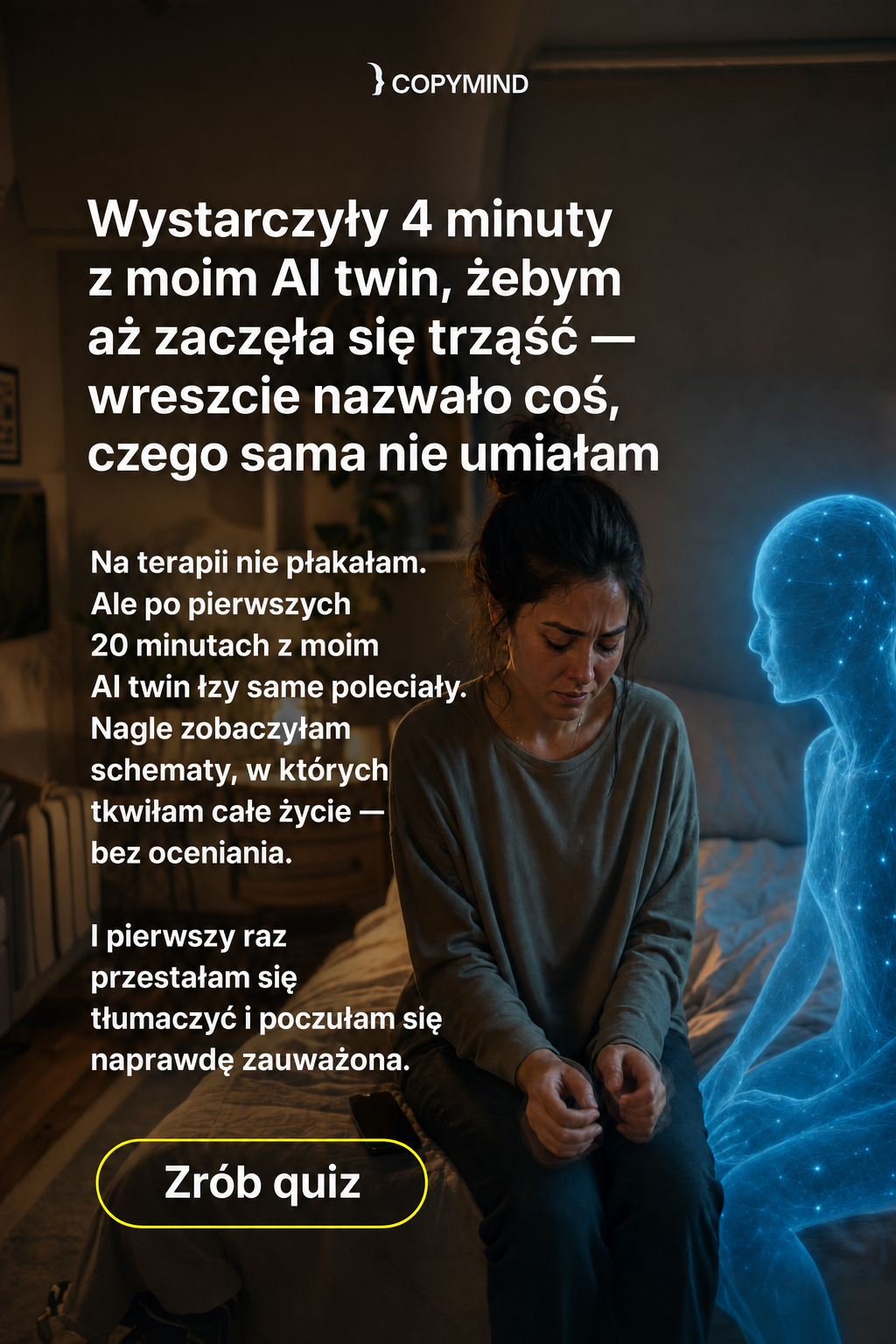 Sir George J. Miklos from Copymind Facebook ad: Wzbogać swoje życie dzięki cyfrowemu sobowtórowi opartemu…