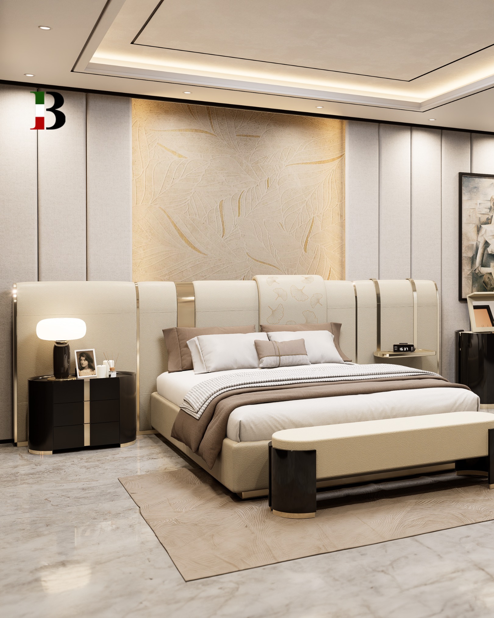 Brera Indonesia Facebook ad: Soft light meets soft luxury.