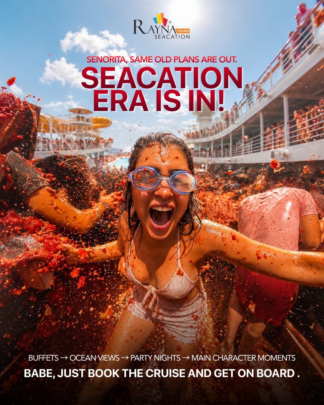 Rayna Tour Seacation Facebook ad