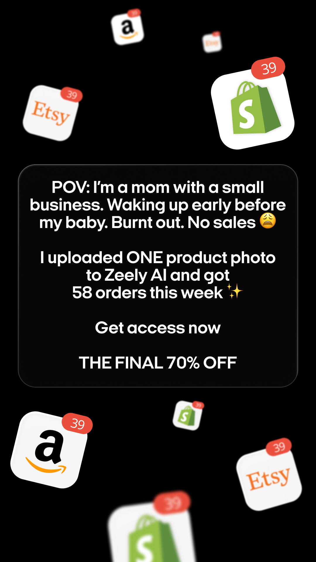 Zeely Facebook ad