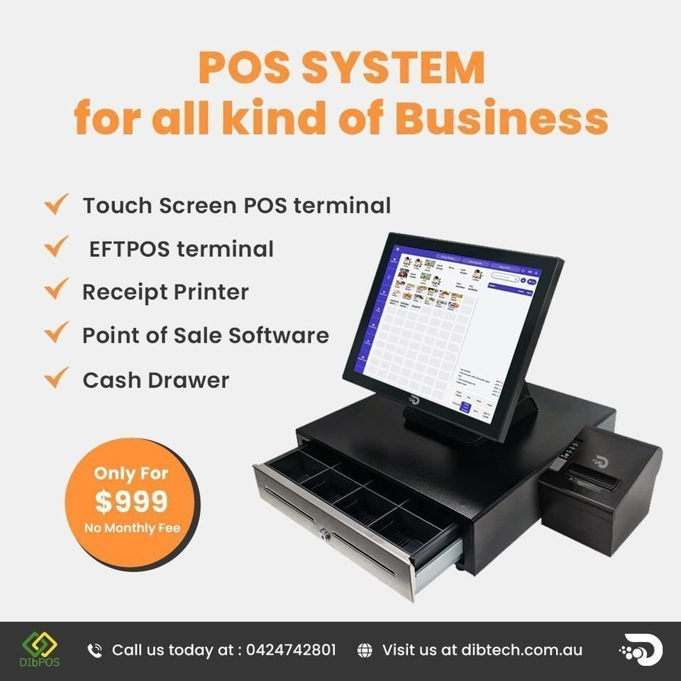 Dibtech Business Solution Facebook ad: POS System for your Business