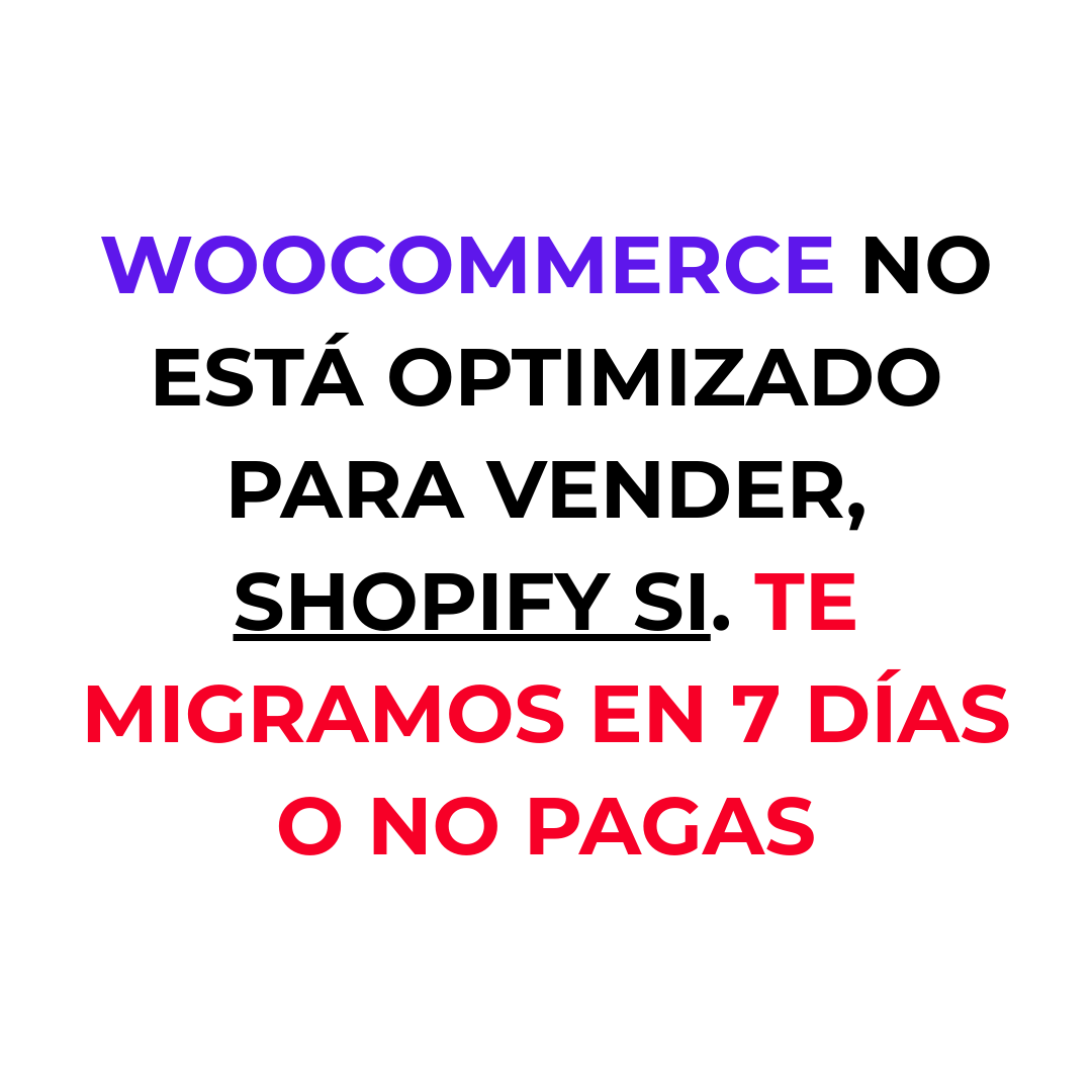 Rofuss Facebook ad: Migra a Shopify y vende más