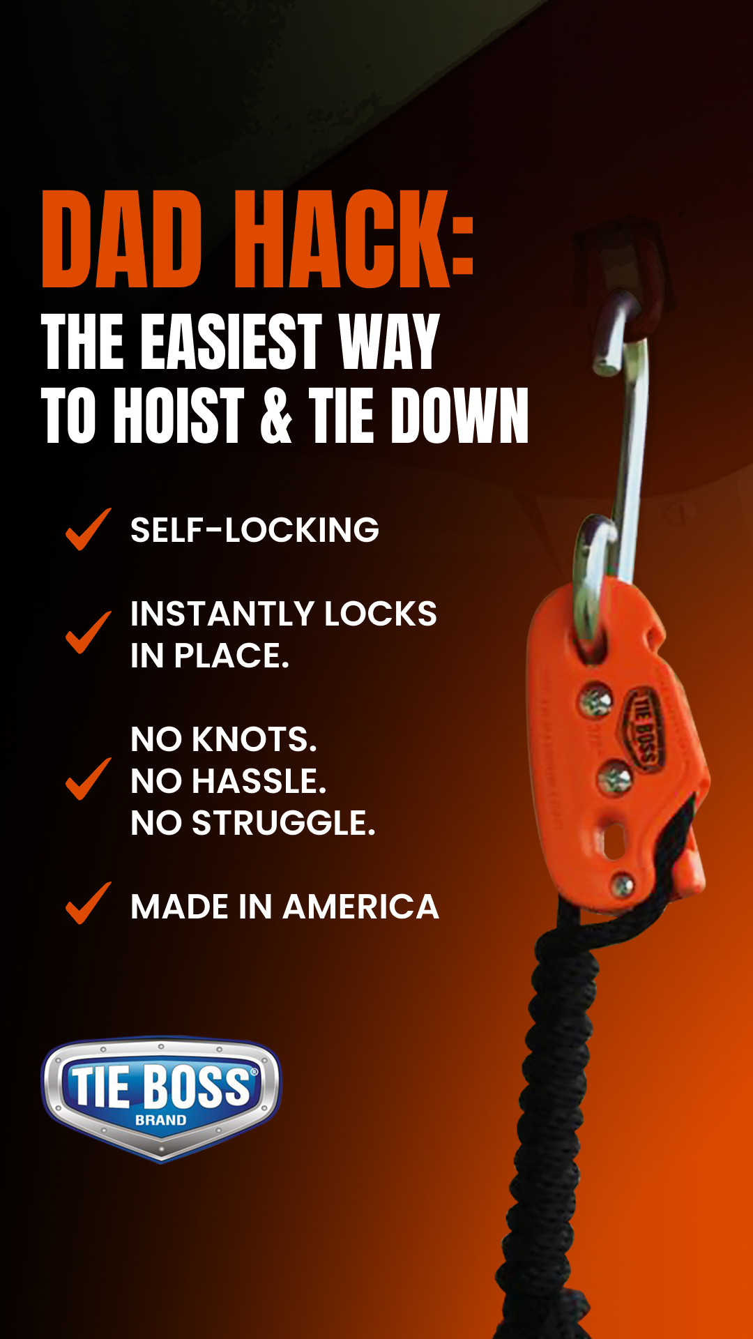 TieBoss Facebook ad