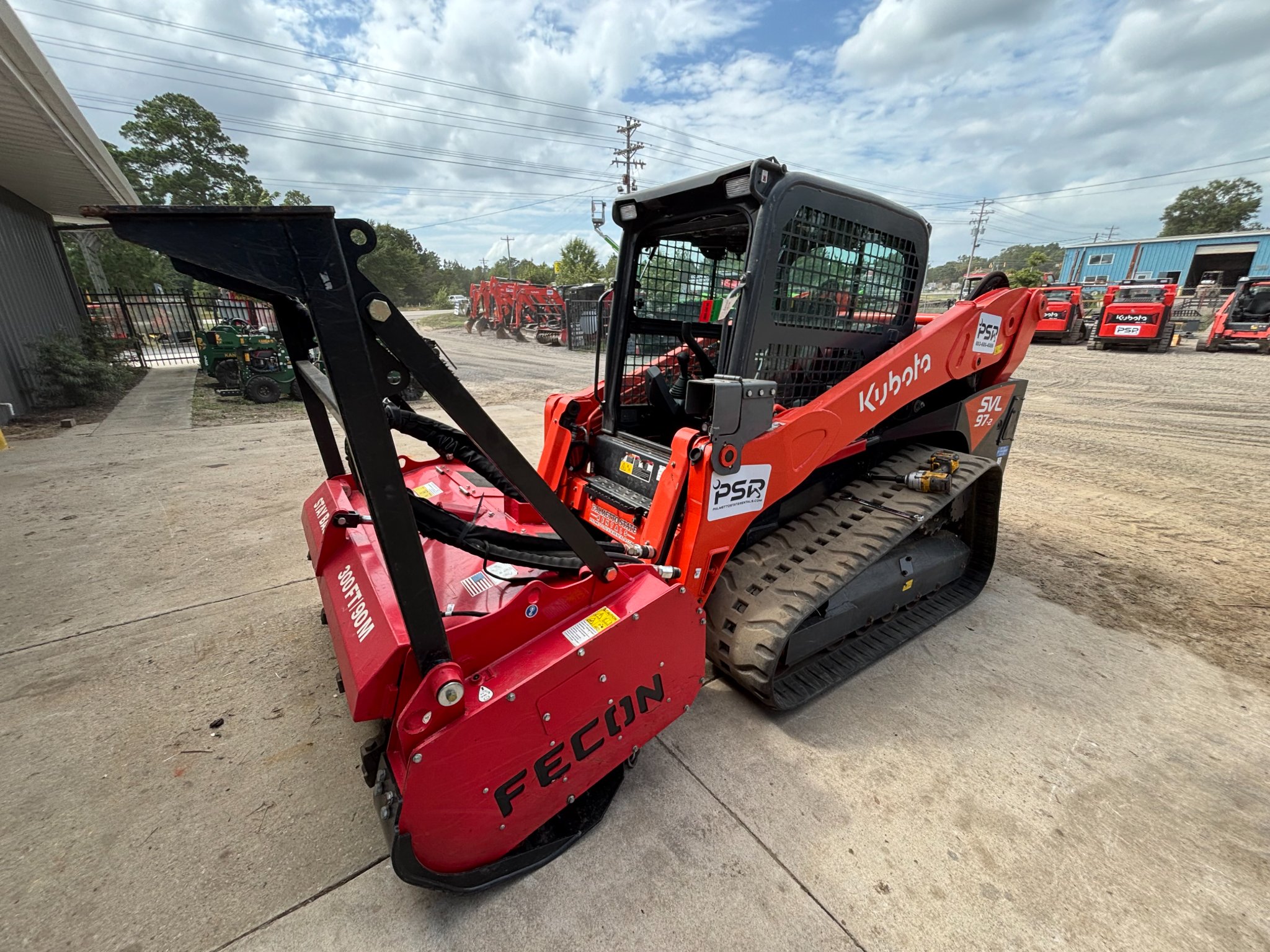 Hamp Manning Facebook ad: Drum Mulcher Attachment (SKID STEER) FECON Bullhog 74 High…