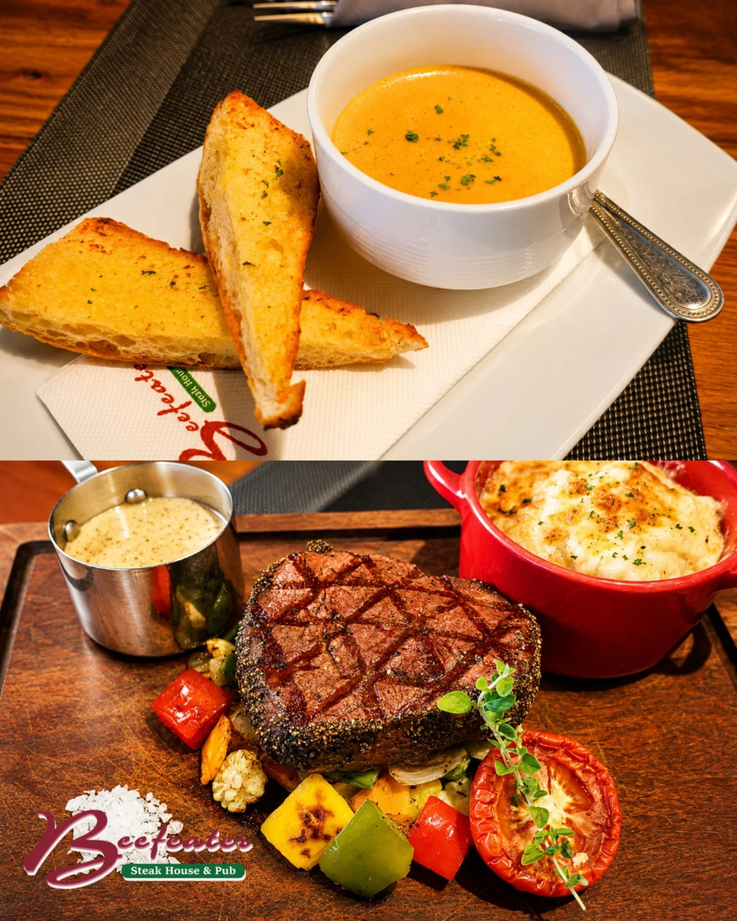 Beefeater Steak House and Pub in Pattaya Facebook ad: STEAK LOVERS ALERT!
